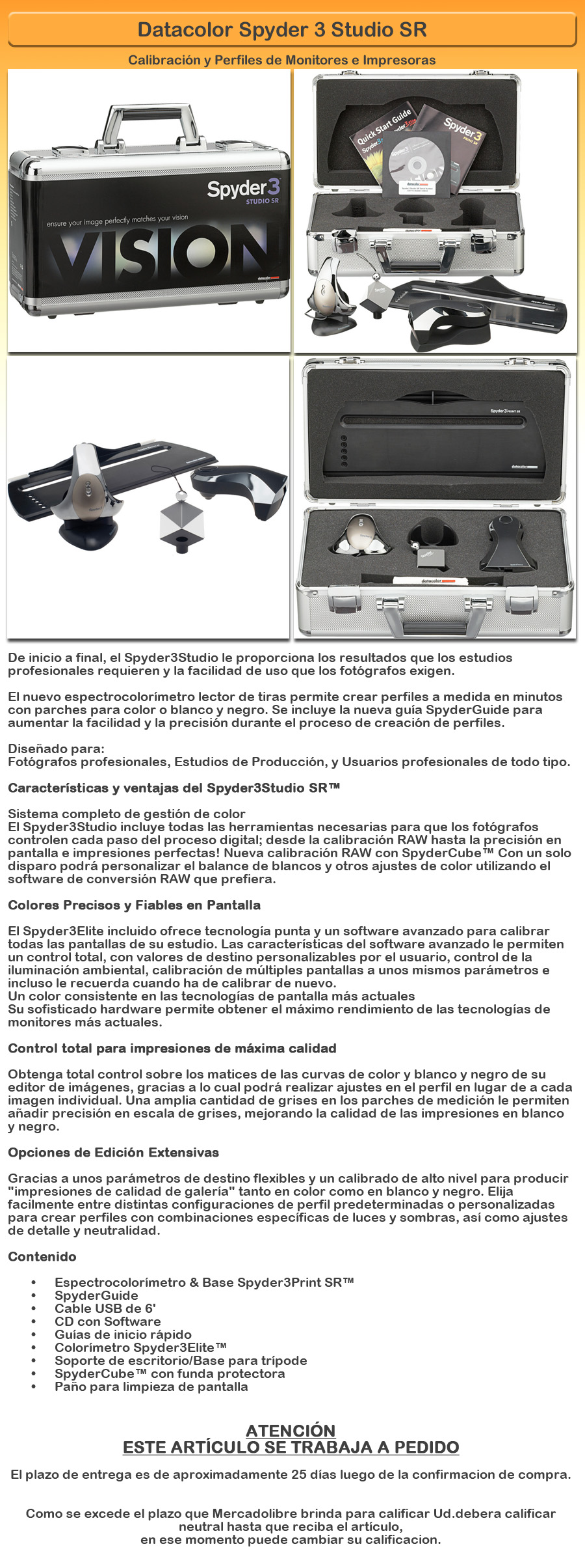 Datacolor Spyder 3 Studio SR